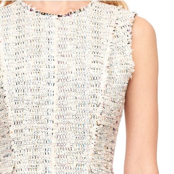 🎉 sale!🎉Rebecca Taylor Rainbow Tweed Dress - Picture 5 of 8